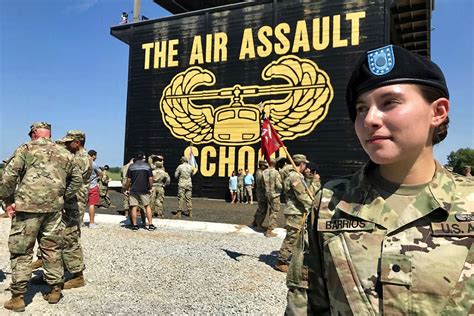 Austin Peay State University ROTC Cadet Jasmine Barrios poses at the ...