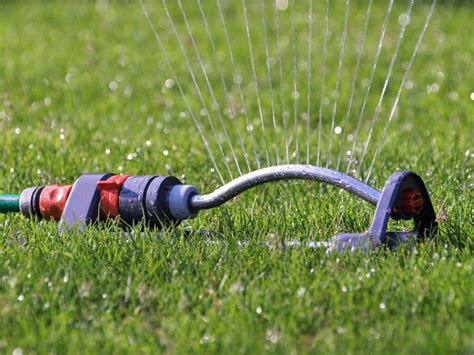 Sprinkler_in_Lawn | Dream Greener Lawn & Landscape, LLC.