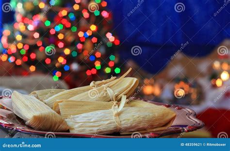 Mexican Tamales In Corn Leaf Royalty-Free Stock Photography ...