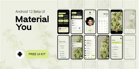 Android Material You UI Kit (Free) | Figma