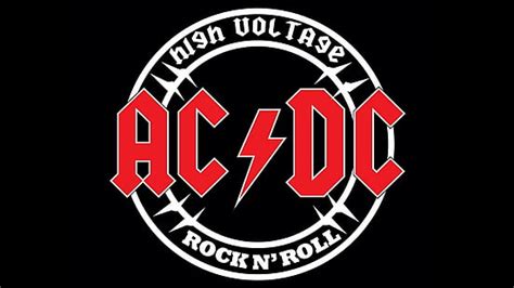 HD wallpaper: AC DC logo, Band (Music), AC/DC, Lightning, Steel, White, text | Wallpaper Flare