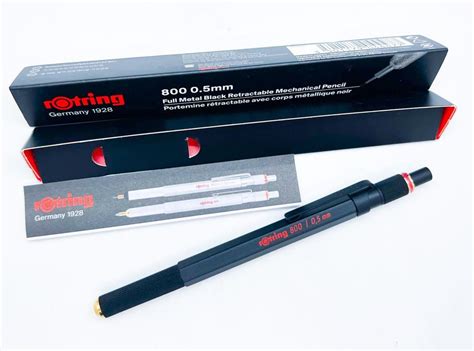 Rotring 800 mechanical pencil 0.5mm black, Hobbies & Toys, Stationery & Craft, Stationery ...