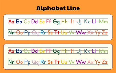 Free Printable Alphabet Line For Desk - Printable Form, Templates and Letter