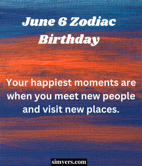 June 6 Zodiac: Birthday, Personality & More (A Full Guide) June