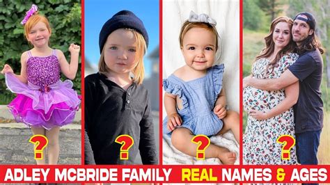 Adley McBride Family (A For Adley) Real Names & Ages - YouTube