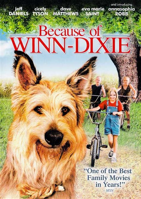 Because of Winn Dixie 27x40 Movie Poster (2005) | Winn dixie, Dog movies, Family movies