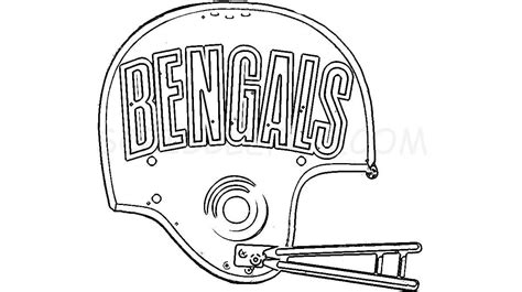 11 Free Cincinnati Bengals Coloring Pages Printable