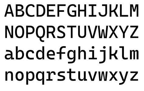 Cascadia Code - Font List entries - Typography.Guru