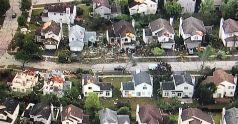 Chicago Weather: Photos Of Damage After Tornado Slams Naperville, Woodridge - CBS Chicago