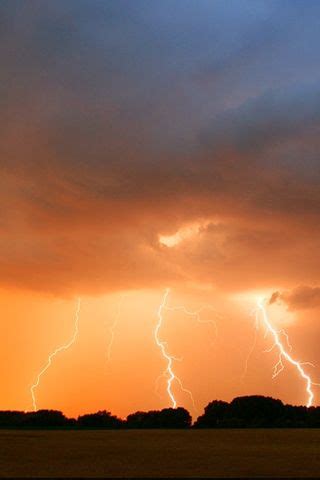 Orange lightning Thunderstorm … | Wild weather, Clouds, Lightning storm