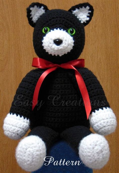 CROCHET PATTERN Kitty Stuffed Animal Cat Child Stuffed - Etsy