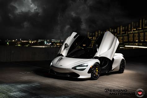 White McLaren 720S Appears Gorgeous with Vertical Doors — CARiD.com Gallery