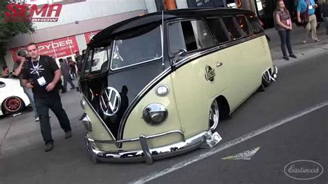 Mint 1965 VW Bus by Stone Custom Fab at SEMA 2015 - Eastwood - YouTube