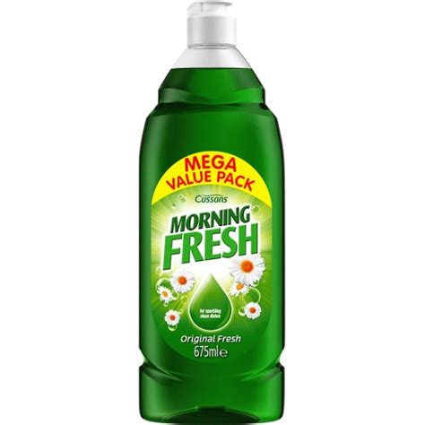 Cussons Morning Fresh Original Fresh Dishwashing Liquid (675ml ...