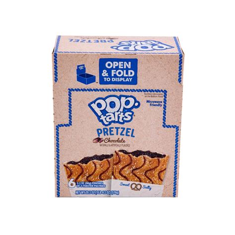 Pop-Tarts Pretzel Chocolate Open and Fold | Candy Funhouse