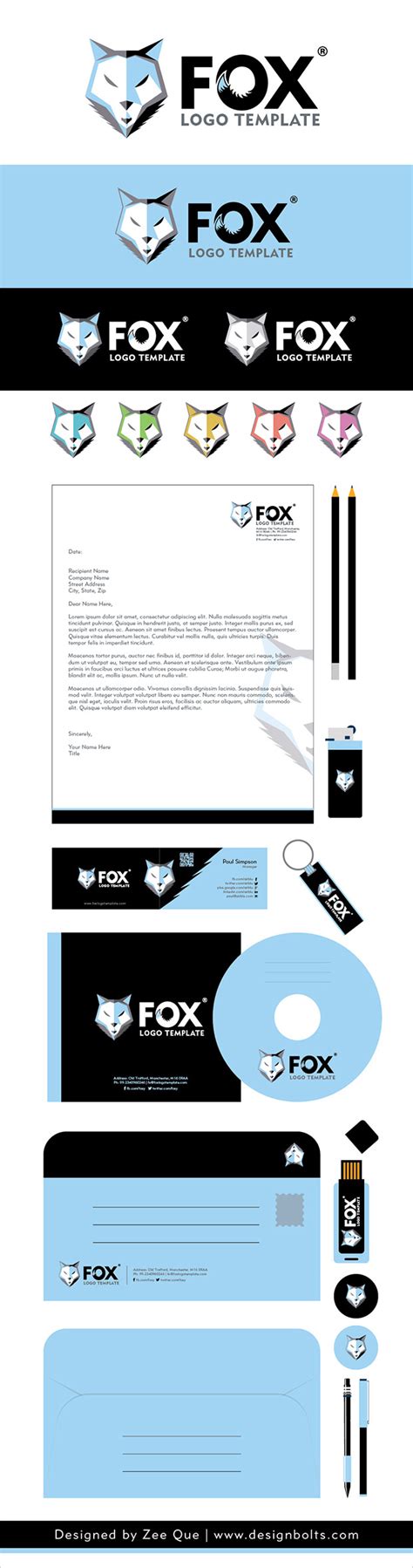 Premium Vector Logo Design, Business Card, & Various Stationery Items ...