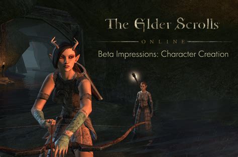 Living Myth: The Elder Scrolls Online Beta Impressions: Character Creation