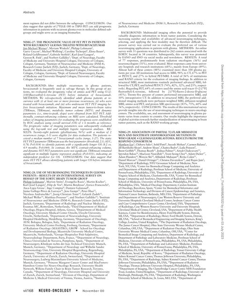 (PDF) NIMG-29. ASSOCIATION OF PARTIAL T2-FLAIR MISMATCH SIGN AND ISOCITRATE DEHYDROGENASE ...