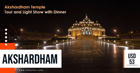 Discover the Majestic Akshardham Temple