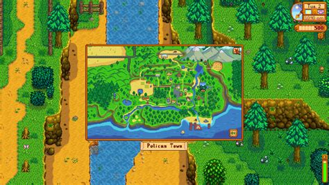 Pelican town - Stardew Valley | Interface In Game