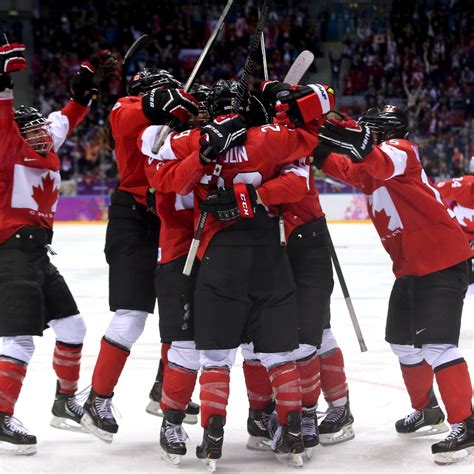 USA vs. Canada Women's Hockey Gold-Medal Game: Score and Recap | Bleacher Report