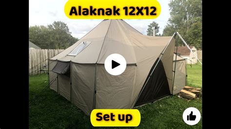 Cabelas Alaknak tent setup and review - YouTube