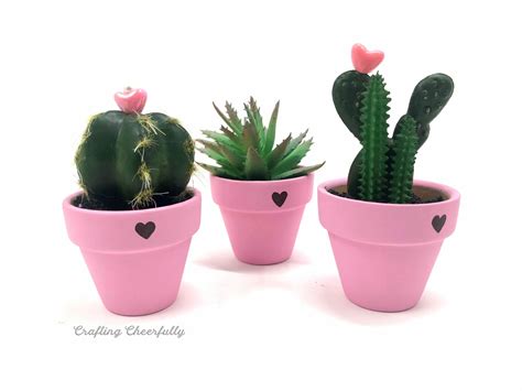 DIY Valentine's Day Cactus with Gift Box - Crafting Cheerfully