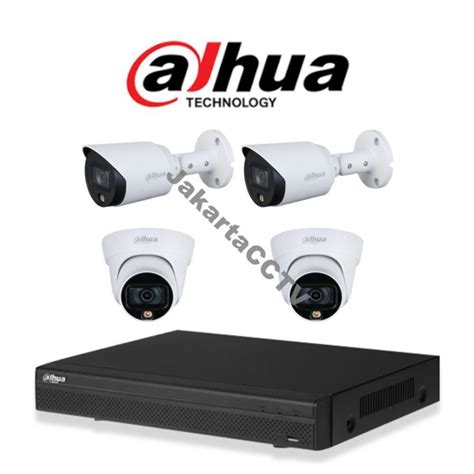 Paket CCTV Dahua Full Color 2MP 4 Channel|Jual CCTV Murah | Paket CCTV ...