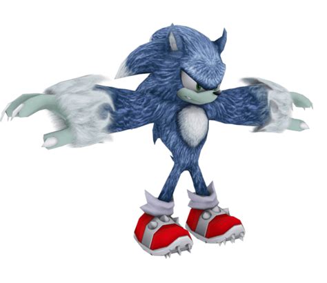 #Sonic the Werehog model from the official artwork set for #SonicUnleashed. #Sonic. http ...