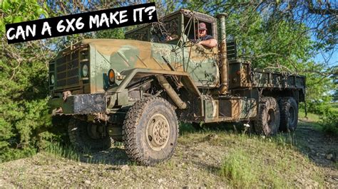 How Tough is our 6x6 Army Truck? - YouTube