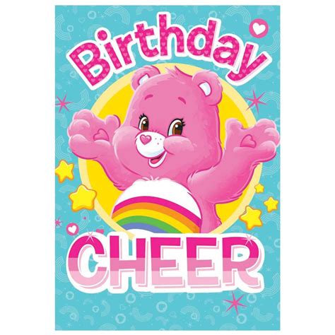 Birthday Cheer Care Bears Birthday Card (253795) - Character Brands