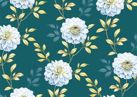 Floral patterns and illustrations for Royal Insignia on Behance