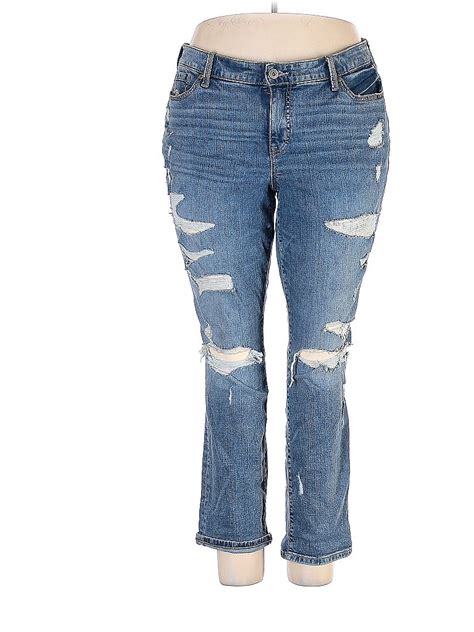 Torrid Solid Blue Jeans Size 20 (Plus) - 59% off | thredUP