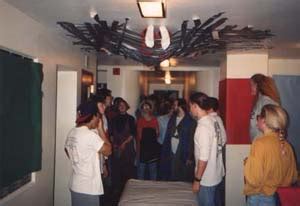 Lan Party Duct Taped To Ceiling - Trend Meme