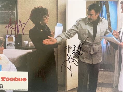 Tootsie Dustin Hoffman and Dabney Coleman signed movie photo | EstateSales.org