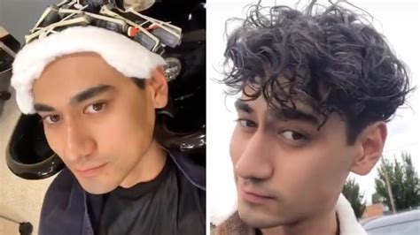 Perms for Men Are Trending on TikTok — See Videos | Allure