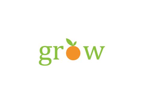 Grow Logo Design by Alif911 on Dribbble