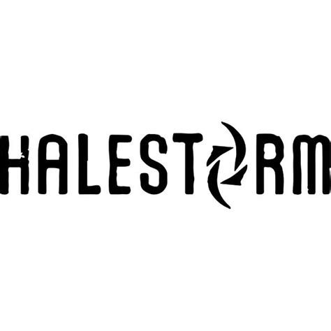 Halestorm Band Logo Decal Sticker - HALESTORM-BAND-LOGO-DECAL