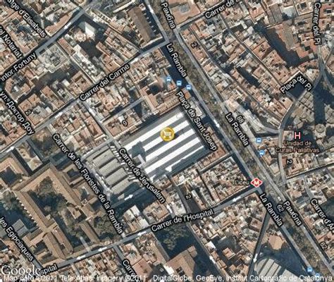 La Boqueria: video, popular tourist places, Satellite map - Barcelona ...