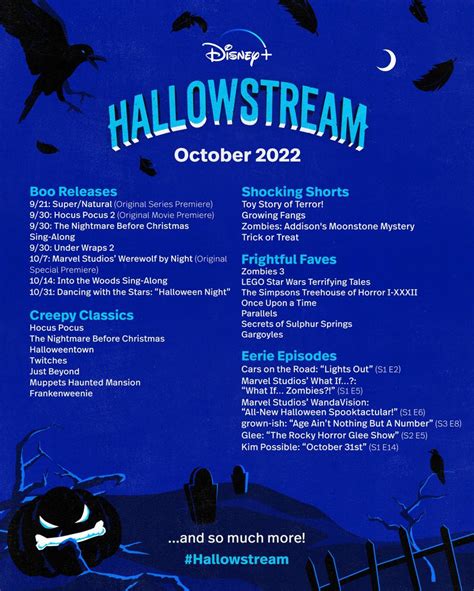 Disney+ Halloween: All 31 Movies, Shows & Specials Streaming In 2022 ...