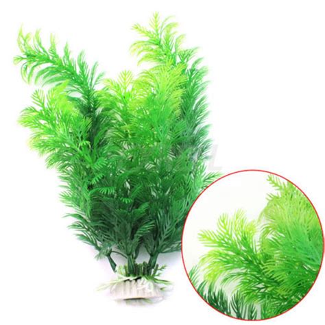 Green Artificial Aquarium Plant (30cm) | StickPets