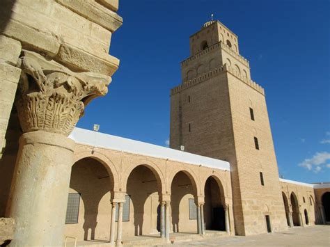 Kairouan Minaret | The columns and capitals around the court… | Flickr