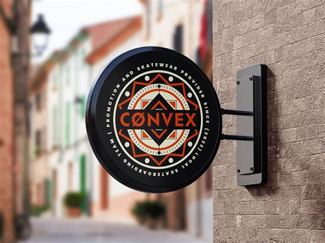 Convex Shop Front Sign Design by Lunar Art on Dribbble