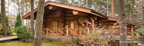 Russian log cabin builder. Wooden houses from Bear Log Homes