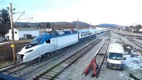 Amtrak shows its sleek new Acela train in action for the first time ...