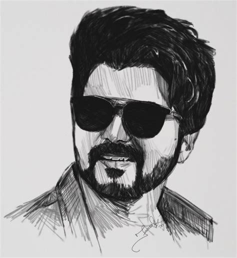 Master Vijay Photos Drawing : With a help of our photo to drawing ...