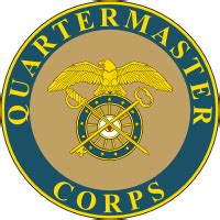 U.S. Army Quartermaster Corps, branch plaque - vector image