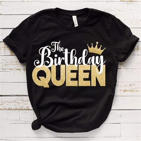 Paper, Party & Kids Birthday shirt svg Birthday Queen svg Birthday Babe svg Happy Birthday svg ...