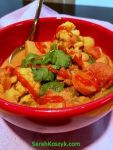 Crockpot Garbanzo Bean & Vegetable Curry Stew - Sarah Koszyk Family ...