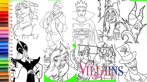 7300 Coloring Pages Disney Villains Best Free - Coloring Pages Printable